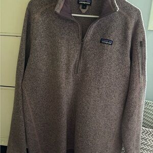 Patagonia Women’s Pink Zip-Up Sweater